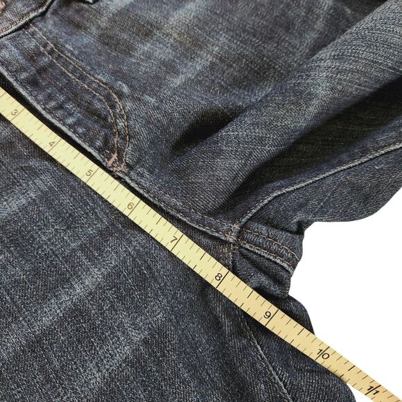 AG Adriano Goldschmied Jeans The Ballad Dark Blue Boot Cut Low Rise Women's 28 - Picture 7 of 9